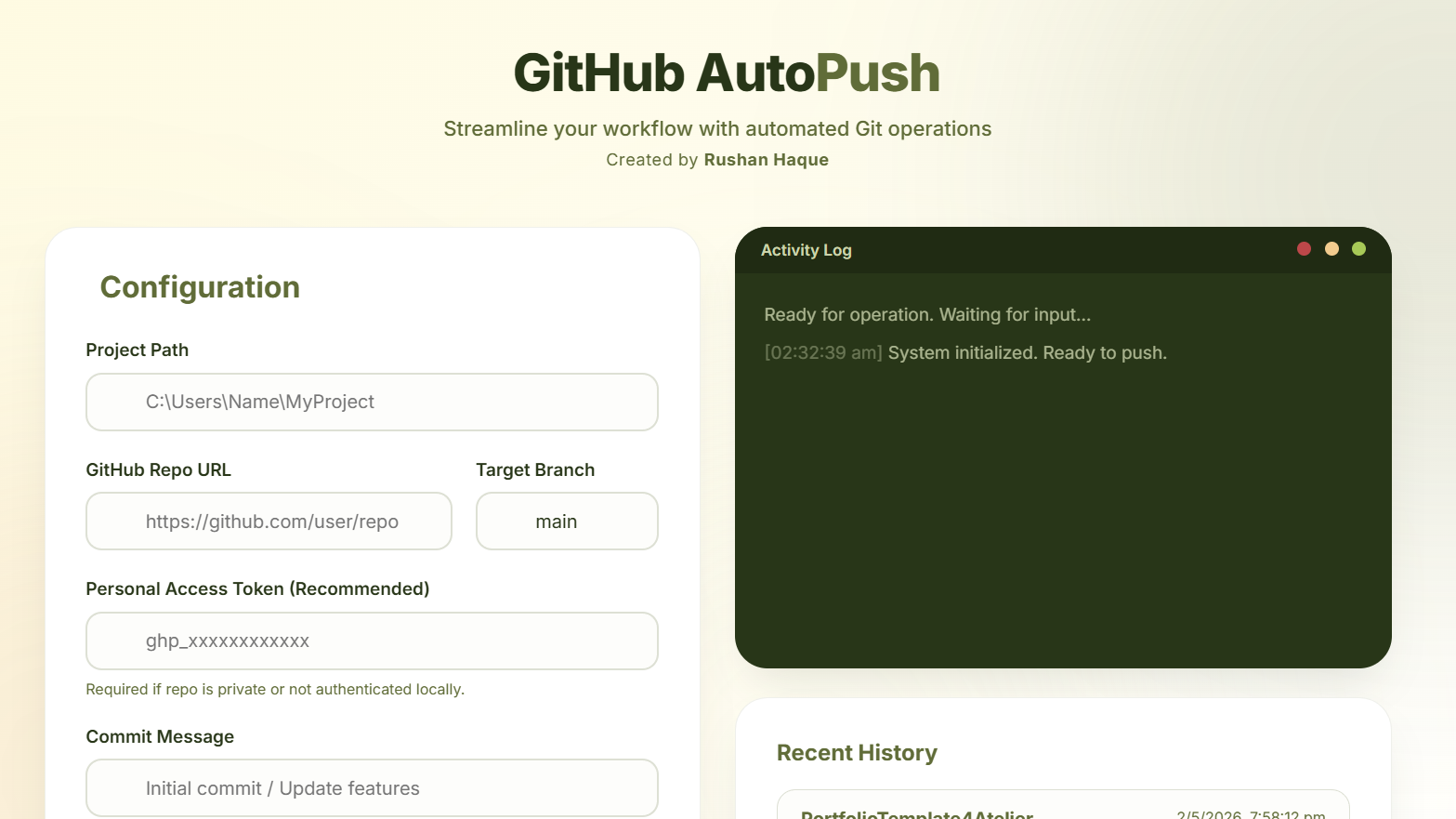GithubAuto