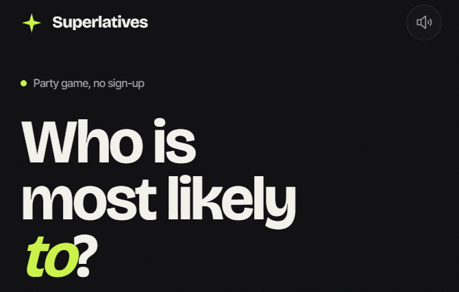Superlatives